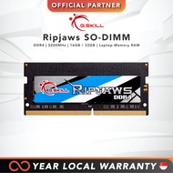 [FREE NEXT DAY] G.Skill Ripjaws SO-DIMM DDR4-3200MHz (32GB) Laptop Memory RAM