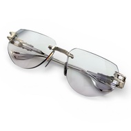 成色極佳 ▲ DITA DTX164 GRAND IMPERYN 無框太陽眼鏡，銀淨CLEAR鏡片，尺寸 56⬜︎17 137，示範鏡片，日本製造，男士款。原價：¥165,000