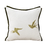 Green Throw Pillow Cover Bay Window Cushion Cover Northern Europe Simplicity Decor Home Decoration P