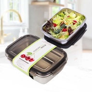 Kotak Makan Bento Lunch Box Stainless Steel Tempat Bekal Anak Sekolah Tamasya School Travel Outdoor 