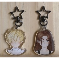 Luka & Hyuna Acrylic Keychain | HYULUKA | - Alien Stage | ALNST |