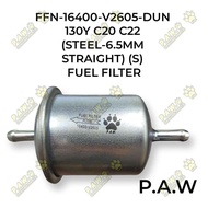 16400-V2605 PAW Fuel Filter (Steel) - Nissan Sunny B11 130Y, Vanette C22 1.5, Urvan E23 2.0