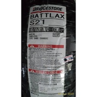Tubeless Bridgestone Battlax S21 Tire Size 180/55 ZR17 73W No Inner Tube