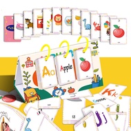 🔥129pcs Natural Phonic English Flash Card CVC Words Desk Calendar Learning Flashcards Education Read
