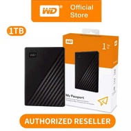 HDD 1/2TB External Harddisk ฮาร์ดดิสพกพา รุ่น My Passport ความจุ 1/2TB USB 3.2 Gen 1