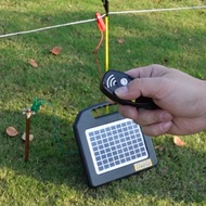 HOT NEW Solar Panel  10kv 1.2j Electric Fencing Energizer For Electric Fence Cattle Animals Electric