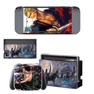 全新 One Piece Zoro Nintendo Switch保護貼 有趣貼紙 包主機2面+2個手掣)