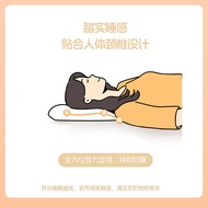 ✅Low Pillow Pillow Whole Buckwheat Shell Ultra-Low Shaped Pillow Cervical Pillow Sleeping Pillow Adu