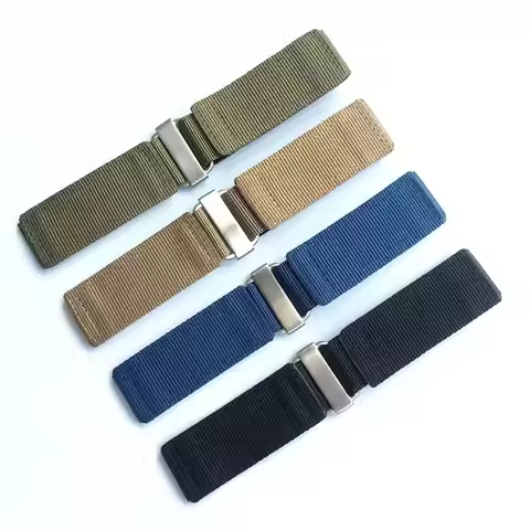 for Breitling Bell Ross BR Hook and Loop Fastener Woven Waterproof Sweatproof 22mm 24mm Nylon Watch 