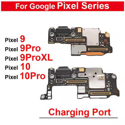 SIM Card Tray Reader Holder Charging Port Flex Cable Repair Part For Google Pixel 9 10 Pro Fold 10Pr