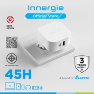 Innergie 45H (TH) หัวชาร์จ USB-C/A 45 วัตต์