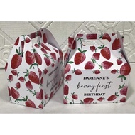 Personalized Strawberry Theme Party Needs and Give Aways
