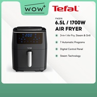 Tefal FW2018 Air Fryer - 6.5L / 1700W, Featuring 3-in-1 Air Fry, Steam &amp; Grill Digital Control Panel