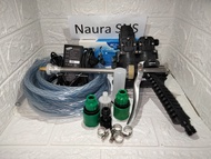[250PSIGT] ALAT CUCI MOTOR MOBIL AC / MESIN POMPA AIR DC 12V 250 PSI / SPRAYER GUN TABUNG
