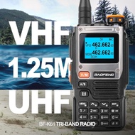 BAOFENG UV-K61 UV5R Upgrade Ham Radio Multi-Band Two Way Radio, 2600mAh Battery USB-C Port