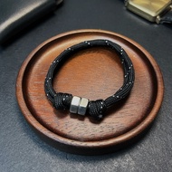 Hex Black White Dots - Wristico Bracelet | bracelet gelang friendship gelang couple