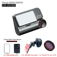 70Mai Dash Cam For A800S CPL Filter Or RC06 Rear Camera CPL Filter For 70Mai  A800S Dash Cam Mount 7