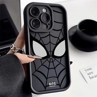 Casing OPPO R11 R11S R15 R15 Pro R15B R15M R17 Phone Case Marvel Cool Spider-Man Eyes Cover Fashion Brand Case