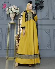 gamis katun toyobo by fizzi kombinasi terlaris gamis grosir