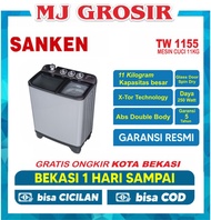 Terlaris Mesin Cuci Sanken Tw 1155 11Kg 2 Tabung 11Kg Ready