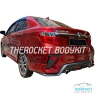 Perodua Bezza 2020-2025 Drive 68 Drive68 V2 Rear Skirt Bodykit Material PU With Paint