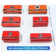 [PRICE PER BOX] FOO CHOW WHITE WALL CONCRETE NAILS DN CONCRETE NAILS 1" 1 1 1/2" 1 1/4" 2" 2 1/2" 3"