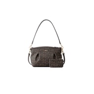 FION Monogram PVC with Leather Crossbody and Shoulder Bag
