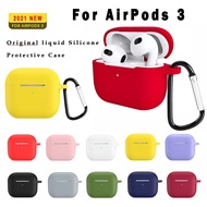 Case Cover with Carabiner Hook for Apple Airpod 3