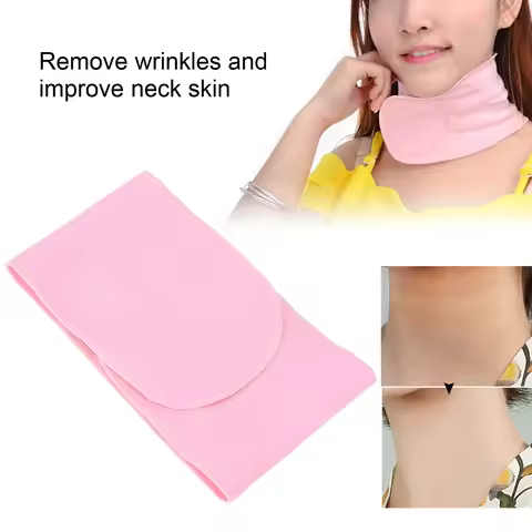 Reusable Silicone Gel Anti Aging Patch For Neck Mask Neck Wrap Mask Moisturizing Belt Beauty Skin Ne