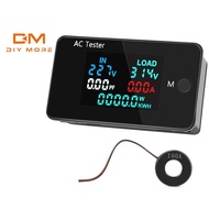 Color Display Energy Meter For Ac 0-500V And 0-100A Measurements