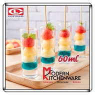 (MKitchenware)60ml Lucky Glass Thailand Dessert Cup Shot Glass Liquor Glass Shooter Glass Tequila Gl