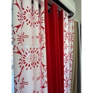 Christmas Illusion Curtain with Ring - (5ft-8ft)