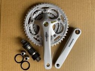【藍鯊】SHIMANO FC-R453 50*39t 3盤式 大齒盤組 170L 附八爪梅花軸心 適用公路車系統