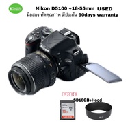 Nikon D5100 มือสอง USED +Lens 18-55mm USED DSLR สภาพดี 100% working 90days warranty มีประกัน free SD 32GB