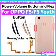 Poower Volume button flex For OPPO F5 F5 Youth Switch Power ON OFF Key Mute Volume control Button Ri