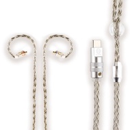 Type-C 專業耳機線材【M125】16股鍍銀耳機升級線 TypeC