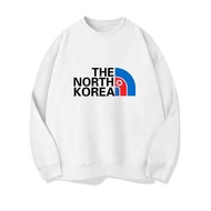 NORTH FACE นอร์ทเกาหลีเกาหลีฤดูใบไม้ร่วงและฤดูหนาวเสื้อกันหนาวความคิดสร้างสรรค์ตลกเสื้อผ้าเกาหลีผู้ช