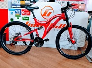 FOXTER 26" Full Suspension DH Fork MTB Disc Gear Bike BFT26FS501