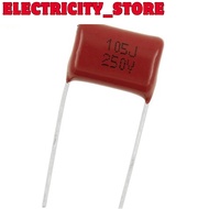 [10 Pieces]- Capacitor 1uF/250V 250V105J