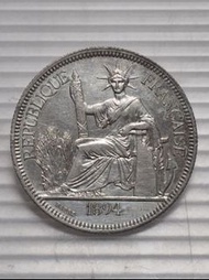 法國印度錢幣 1894 French Indo-China