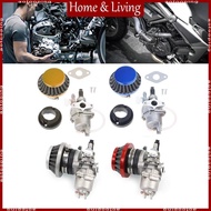 AOTO Pocket Bike 47cc 49cc Engine Carb Carburetor with Pod Air Filter 2 Stroke For Mini Quad Atv Dir