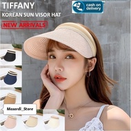 New!!! Chapeau Anti UV Sun Hat Beach Hat UV Hat Woven Golf Hat Women Korean Sun Visor Hat