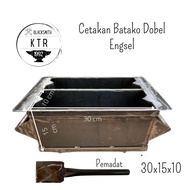 Cetakan Batako Engsel Dobel 30x15x10 Manual Murah