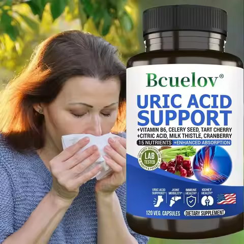 Uric Acid Support Capsules - Uric Acid Cleanse & Kidney Support, Joint Support Supplement & Detox Cl