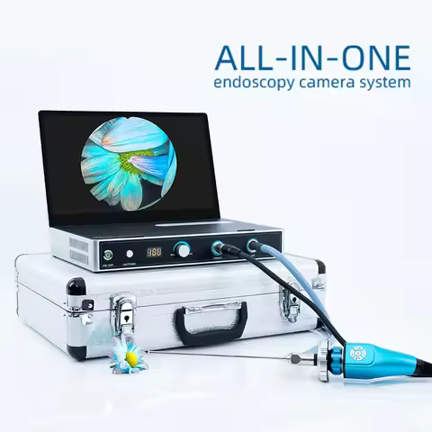 Medical Endoscope Camera System 1080P FULL HD Portable Endoscopy Camera 60fps With Monitor and LED L