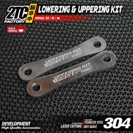LOWERING Kit and UPPERING Kit NINJA R / SS / M STAINLESS Steel 304 BY 2TC FACTORY 2TC