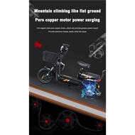 【Free shipping】AENNXRD Electric Bike 48V 12Ah Four Batteries Suitable for adults Basikal elektrik