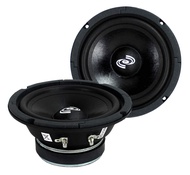 Pyle 2 PDMR6 6.5" 600W Car Mid Bass MidRange Woofer Audio Speakers 8 Ohm Black