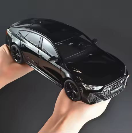 1:18 Alloy Metal Diecast Car Model Compatible With Audi RS7 Sportback Home Trendy Ornament Desktop D