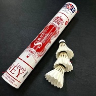 RSL Smash (Speed 77) Badminton Shuttlecock Goose feather Original 100% *PM Price for 12tube*